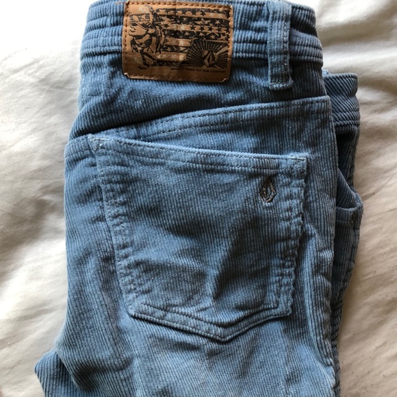 Velvet light blue Volcom Jeans - Picture 2 of 2
